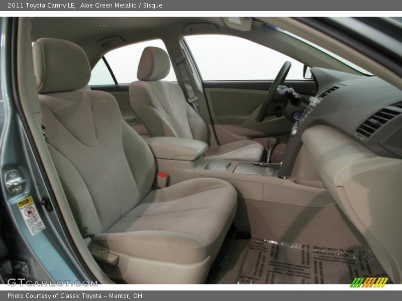 Aloe Green Metallic / Bisque 2011 Toyota Camry LE