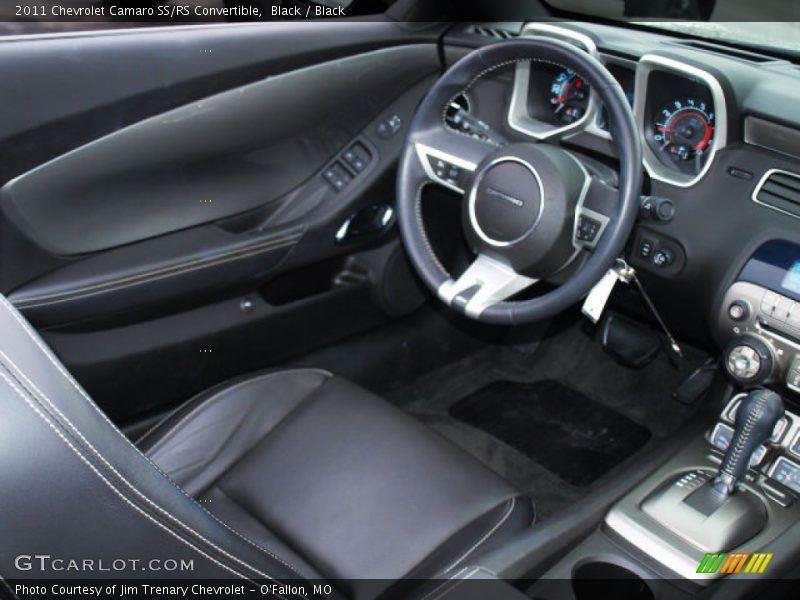 Black / Black 2011 Chevrolet Camaro SS/RS Convertible