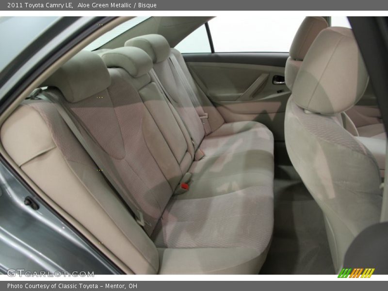 Aloe Green Metallic / Bisque 2011 Toyota Camry LE