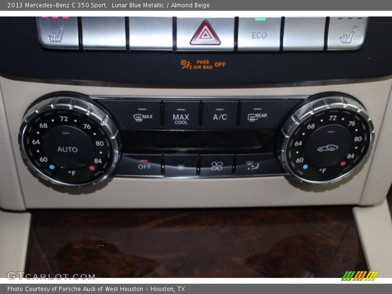 Lunar Blue Metallic / Almond Beige 2013 Mercedes-Benz C 350 Sport