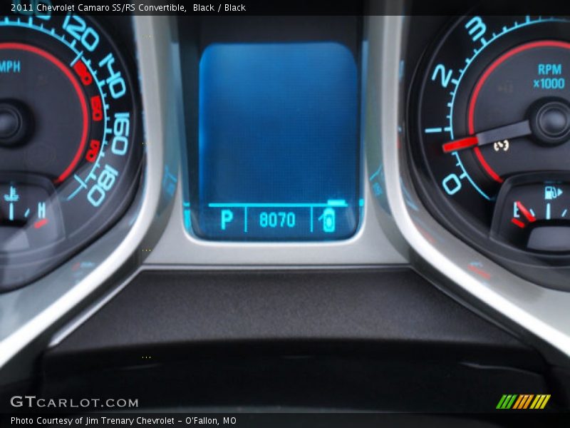 Black / Black 2011 Chevrolet Camaro SS/RS Convertible
