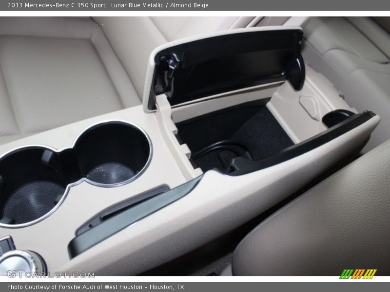Lunar Blue Metallic / Almond Beige 2013 Mercedes-Benz C 350 Sport