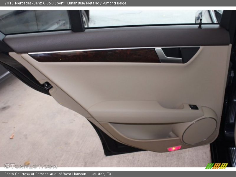 Lunar Blue Metallic / Almond Beige 2013 Mercedes-Benz C 350 Sport