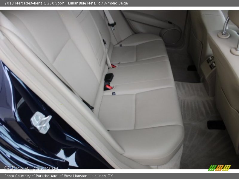Lunar Blue Metallic / Almond Beige 2013 Mercedes-Benz C 350 Sport