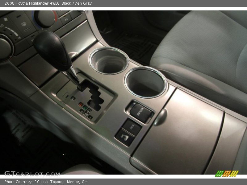 Black / Ash Gray 2008 Toyota Highlander 4WD
