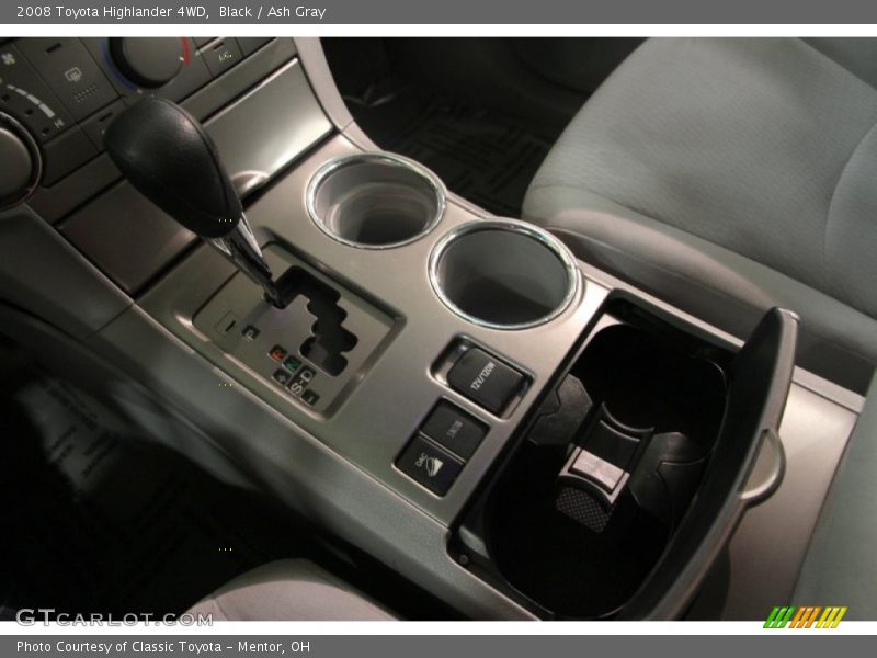 Black / Ash Gray 2008 Toyota Highlander 4WD