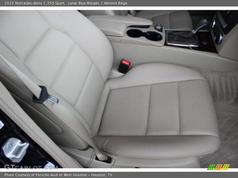 Lunar Blue Metallic / Almond Beige 2013 Mercedes-Benz C 350 Sport