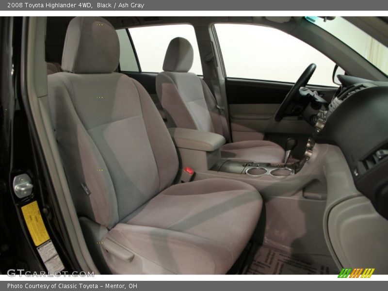 Black / Ash Gray 2008 Toyota Highlander 4WD