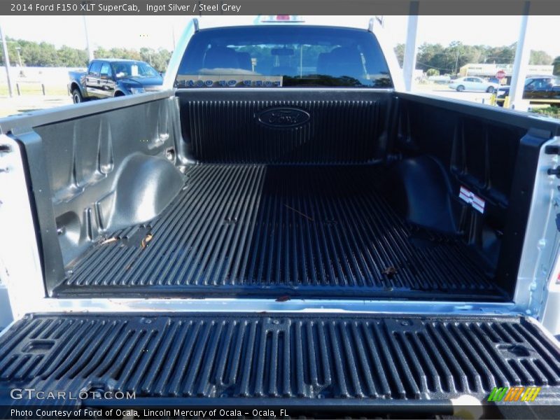 Ingot Silver / Steel Grey 2014 Ford F150 XLT SuperCab