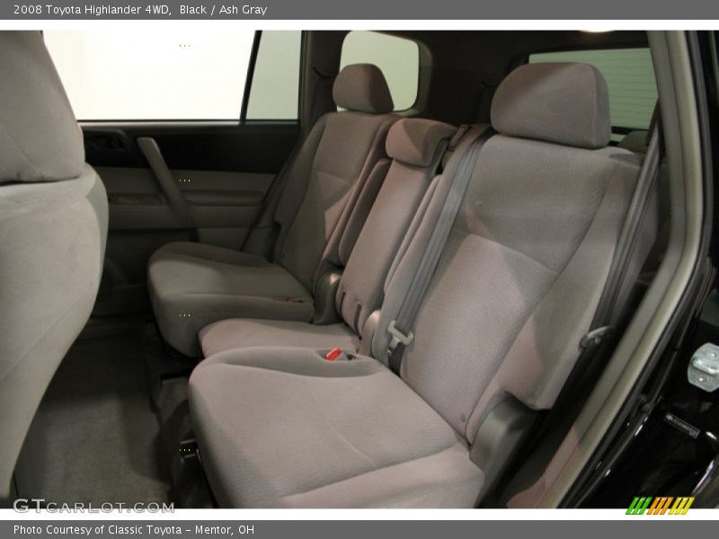 Black / Ash Gray 2008 Toyota Highlander 4WD