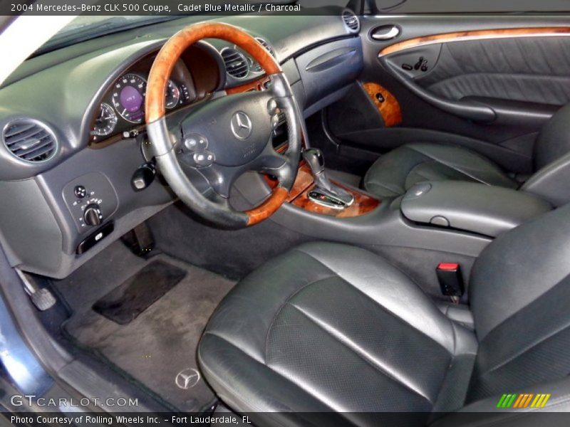  2004 CLK 500 Coupe Charcoal Interior