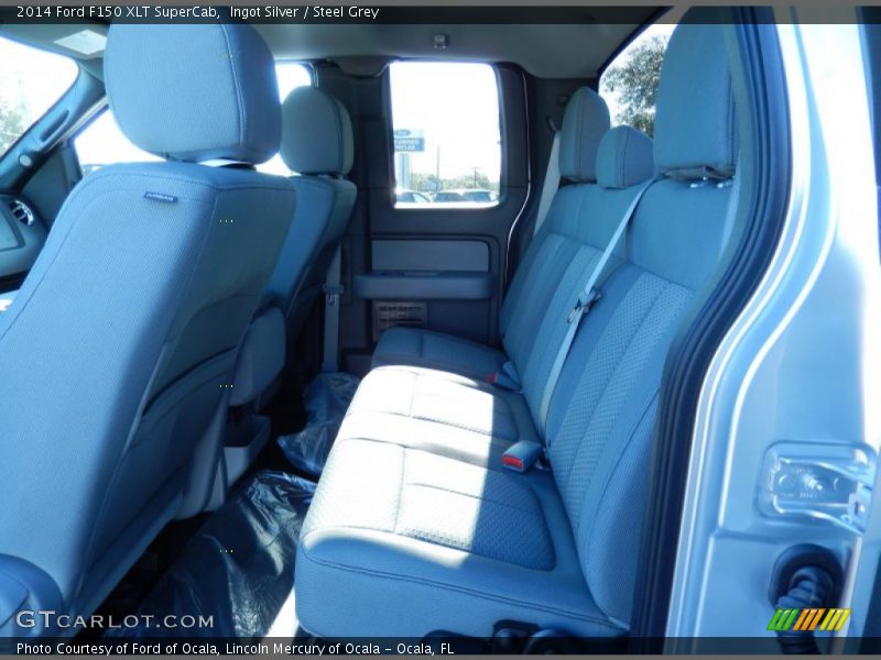 Ingot Silver / Steel Grey 2014 Ford F150 XLT SuperCab