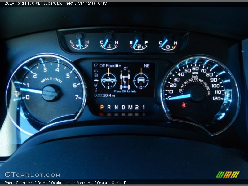 Ingot Silver / Steel Grey 2014 Ford F150 XLT SuperCab