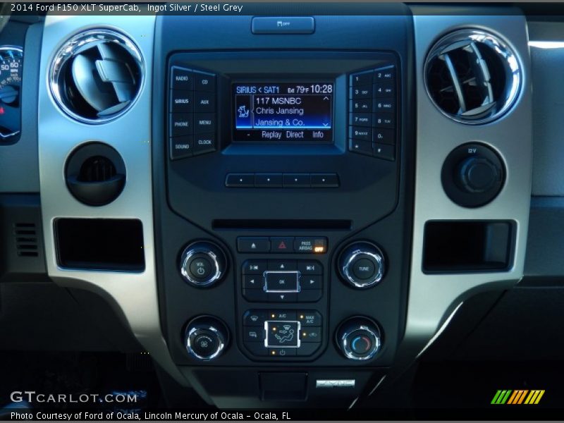 Ingot Silver / Steel Grey 2014 Ford F150 XLT SuperCab