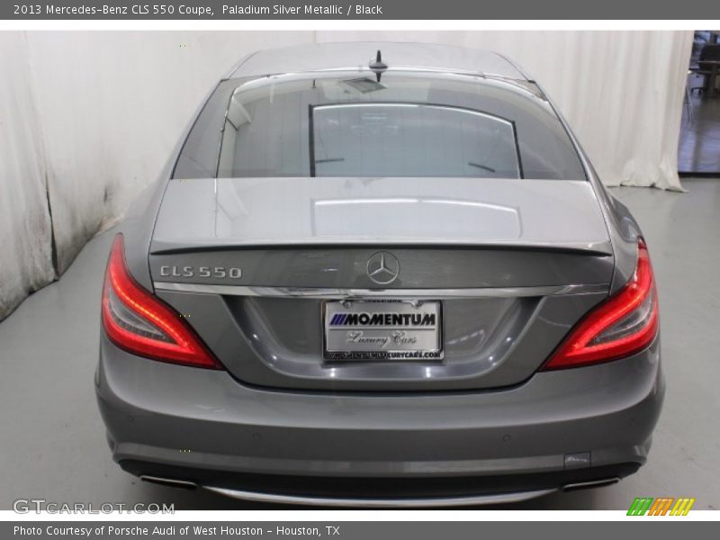 Paladium Silver Metallic / Black 2013 Mercedes-Benz CLS 550 Coupe
