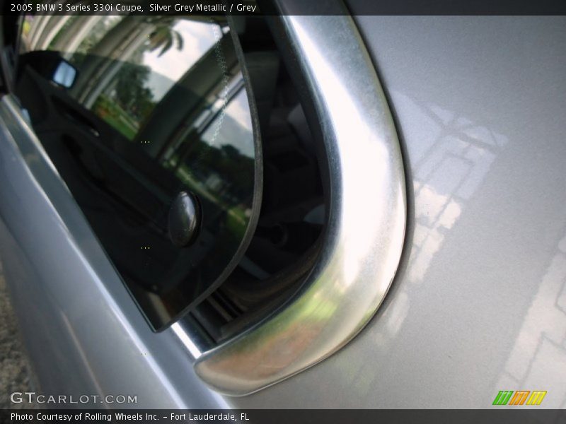 Silver Grey Metallic / Grey 2005 BMW 3 Series 330i Coupe