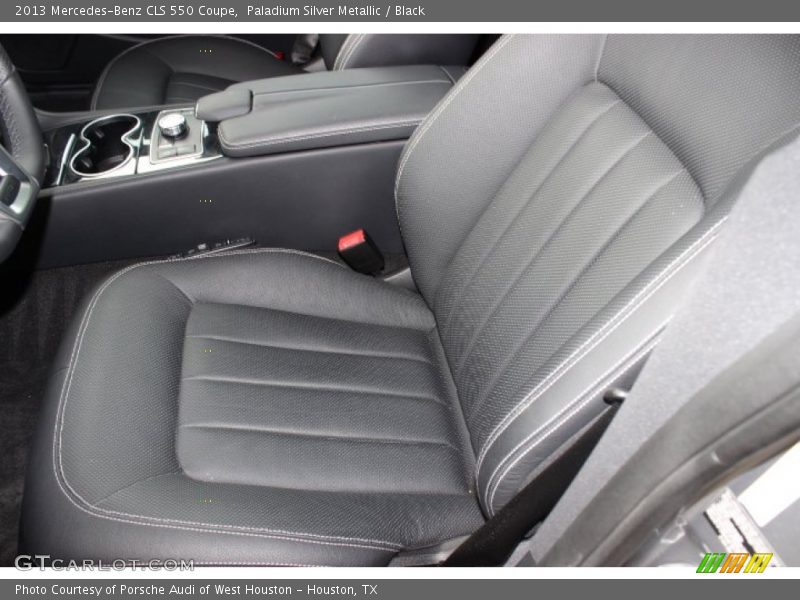 Paladium Silver Metallic / Black 2013 Mercedes-Benz CLS 550 Coupe