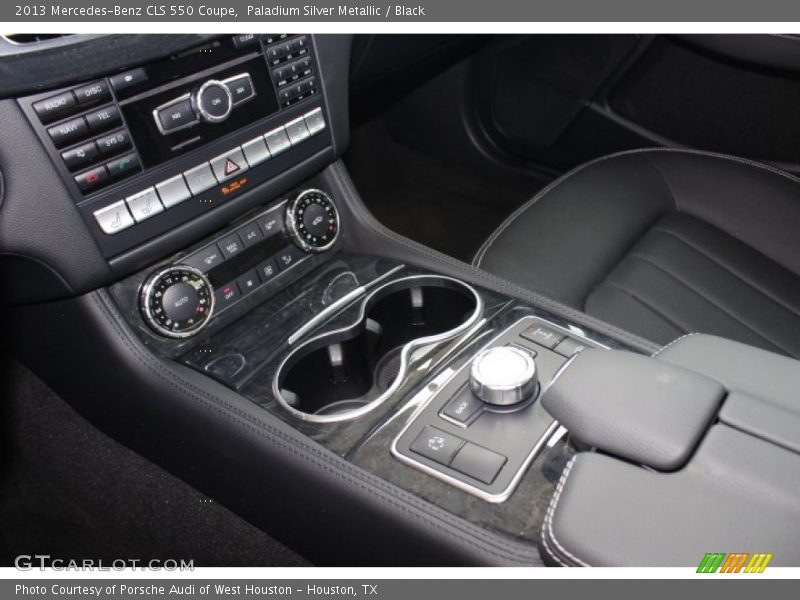 Paladium Silver Metallic / Black 2013 Mercedes-Benz CLS 550 Coupe