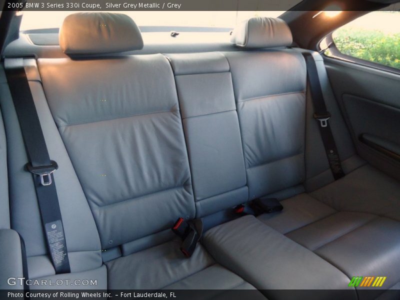 Silver Grey Metallic / Grey 2005 BMW 3 Series 330i Coupe