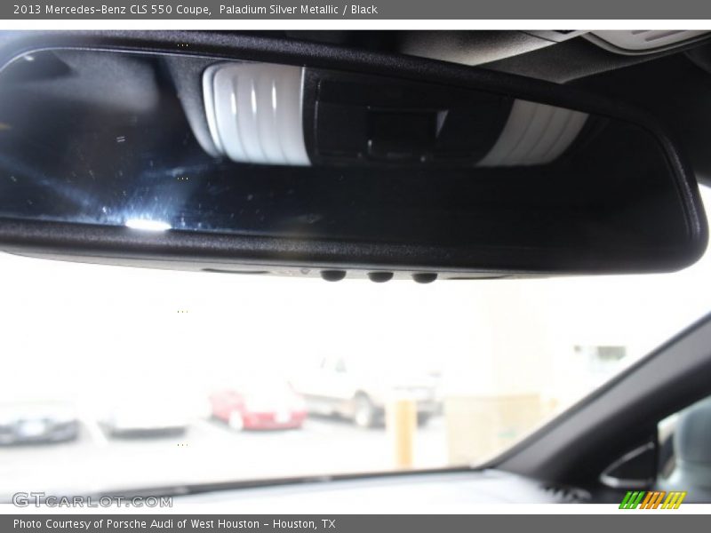Paladium Silver Metallic / Black 2013 Mercedes-Benz CLS 550 Coupe