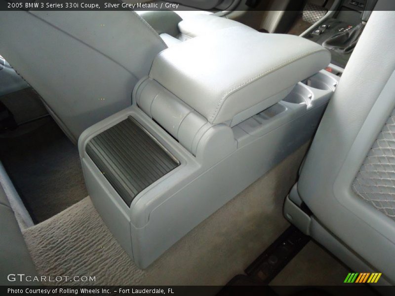 Silver Grey Metallic / Grey 2005 BMW 3 Series 330i Coupe
