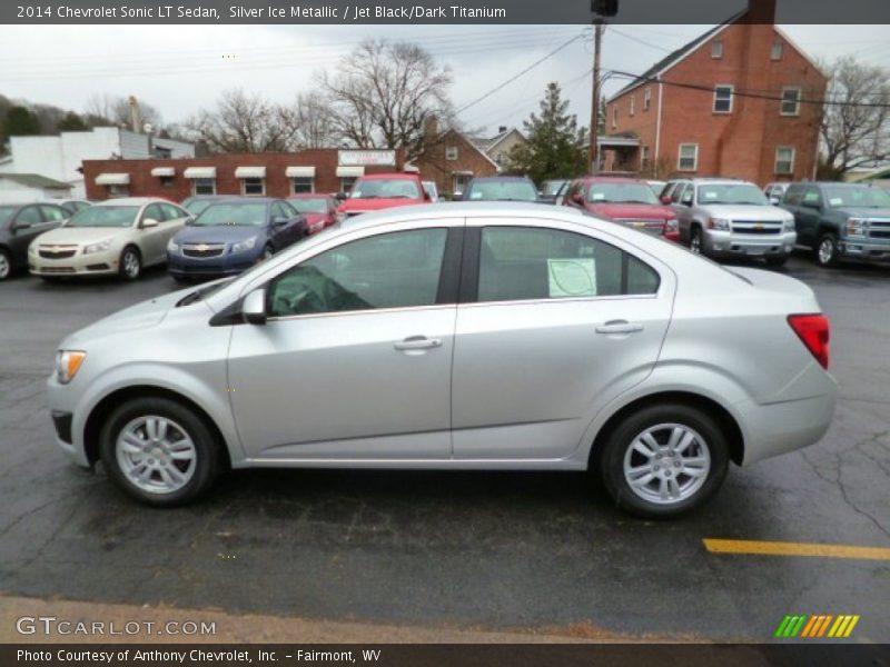  2014 Sonic LT Sedan Silver Ice Metallic