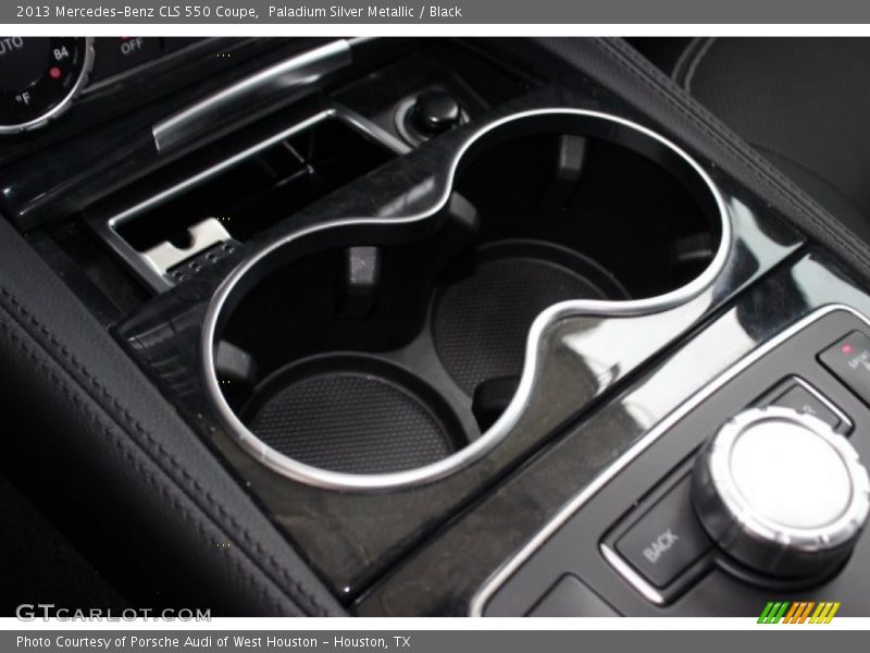Paladium Silver Metallic / Black 2013 Mercedes-Benz CLS 550 Coupe