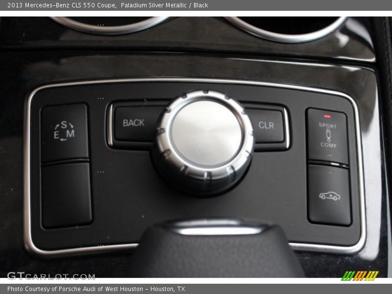 Paladium Silver Metallic / Black 2013 Mercedes-Benz CLS 550 Coupe