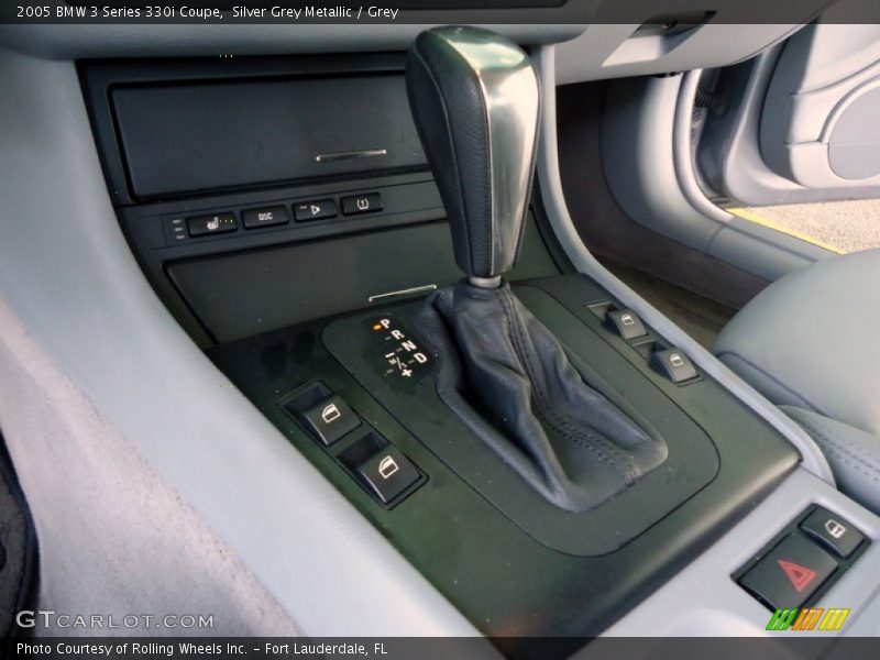 Silver Grey Metallic / Grey 2005 BMW 3 Series 330i Coupe