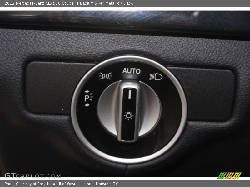 Paladium Silver Metallic / Black 2013 Mercedes-Benz CLS 550 Coupe