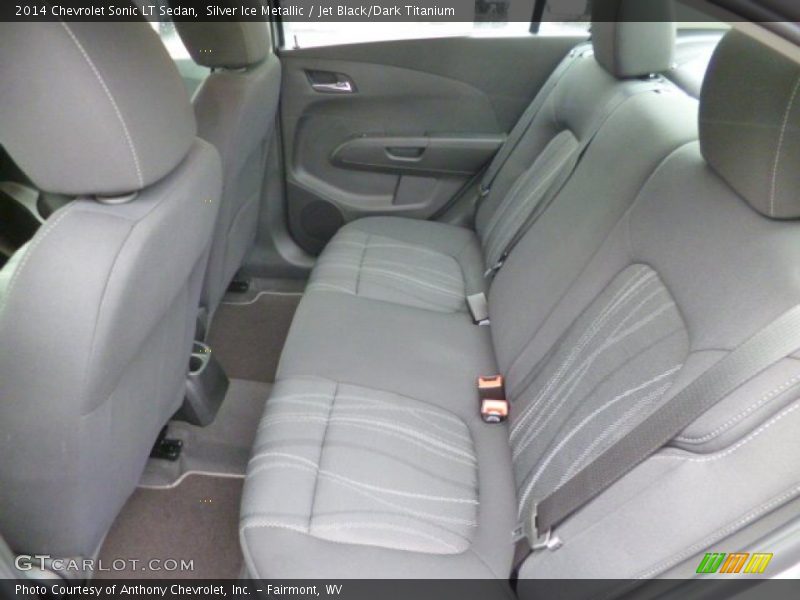 Silver Ice Metallic / Jet Black/Dark Titanium 2014 Chevrolet Sonic LT Sedan