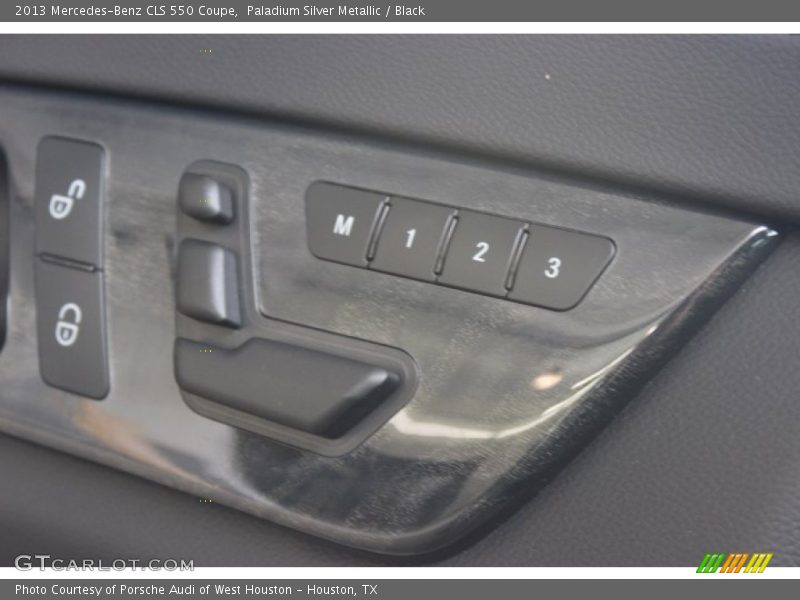 Paladium Silver Metallic / Black 2013 Mercedes-Benz CLS 550 Coupe
