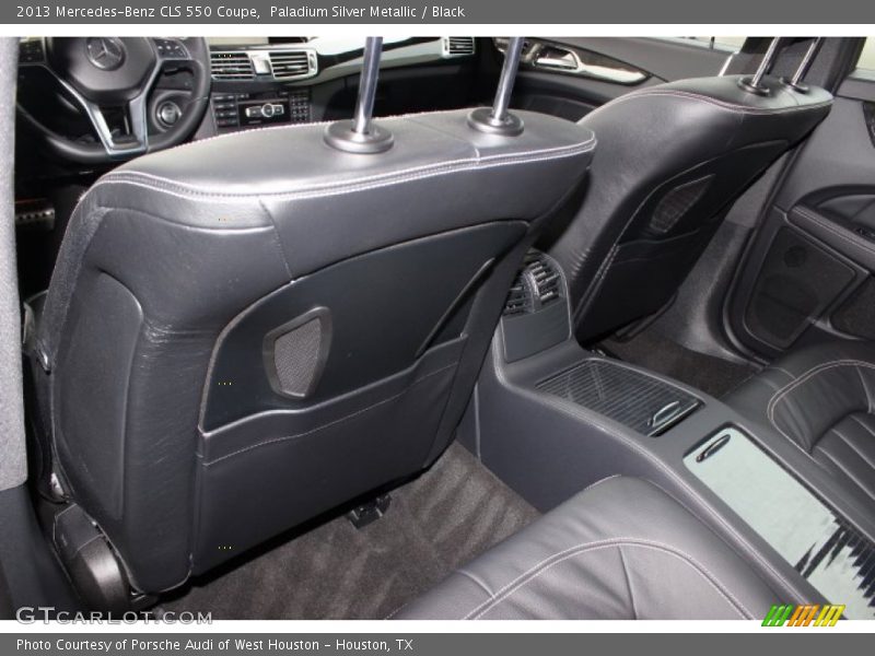 Paladium Silver Metallic / Black 2013 Mercedes-Benz CLS 550 Coupe