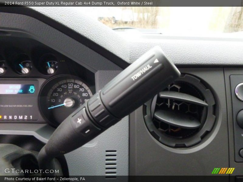 Oxford White / Steel 2014 Ford F550 Super Duty XL Regular Cab 4x4 Dump Truck