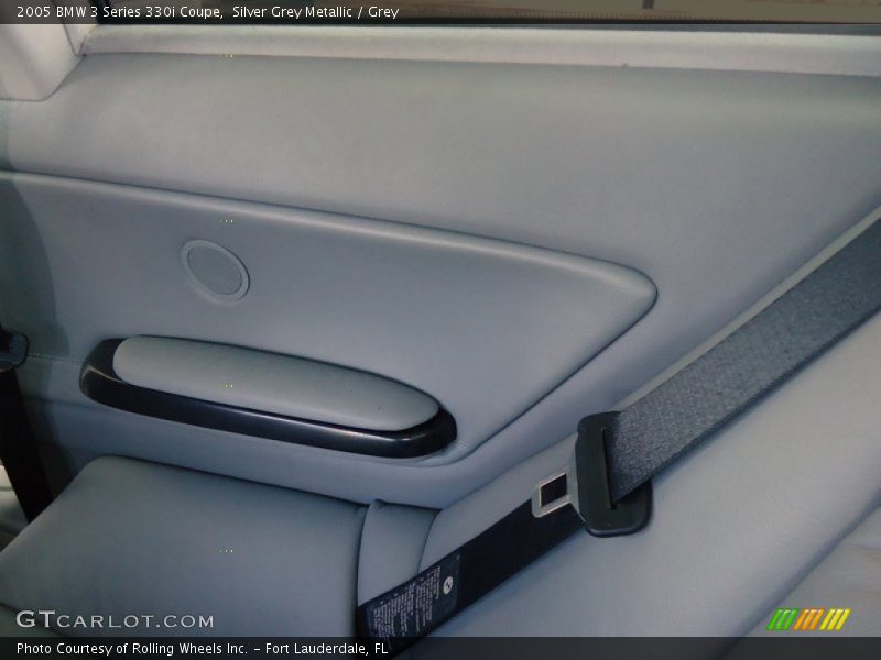Silver Grey Metallic / Grey 2005 BMW 3 Series 330i Coupe
