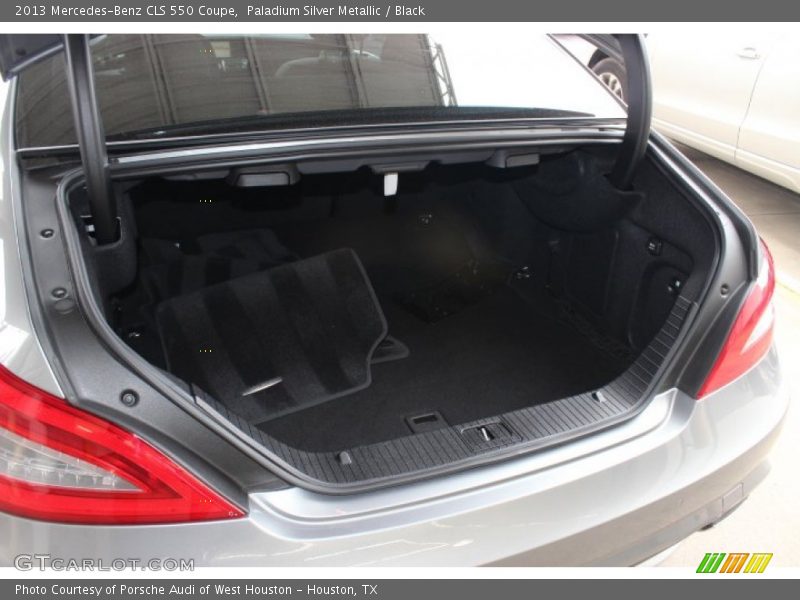 Paladium Silver Metallic / Black 2013 Mercedes-Benz CLS 550 Coupe