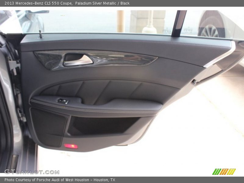 Paladium Silver Metallic / Black 2013 Mercedes-Benz CLS 550 Coupe