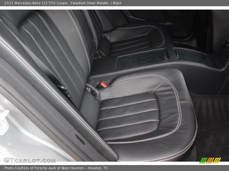 Paladium Silver Metallic / Black 2013 Mercedes-Benz CLS 550 Coupe