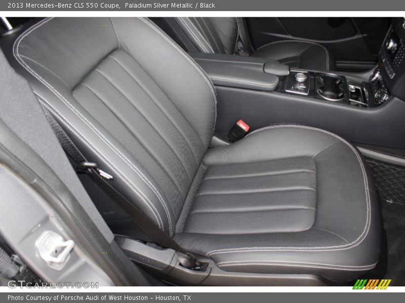 Paladium Silver Metallic / Black 2013 Mercedes-Benz CLS 550 Coupe