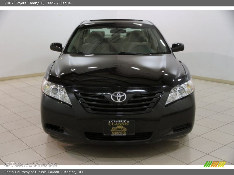 Black / Bisque 2007 Toyota Camry LE