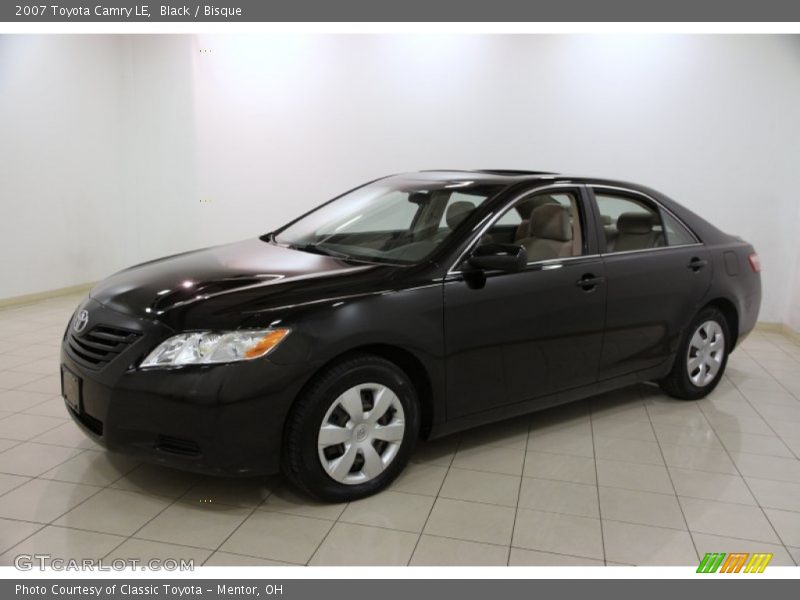 Black / Bisque 2007 Toyota Camry LE