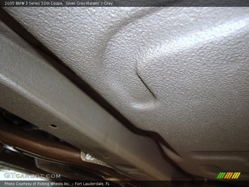 Silver Grey Metallic / Grey 2005 BMW 3 Series 330i Coupe