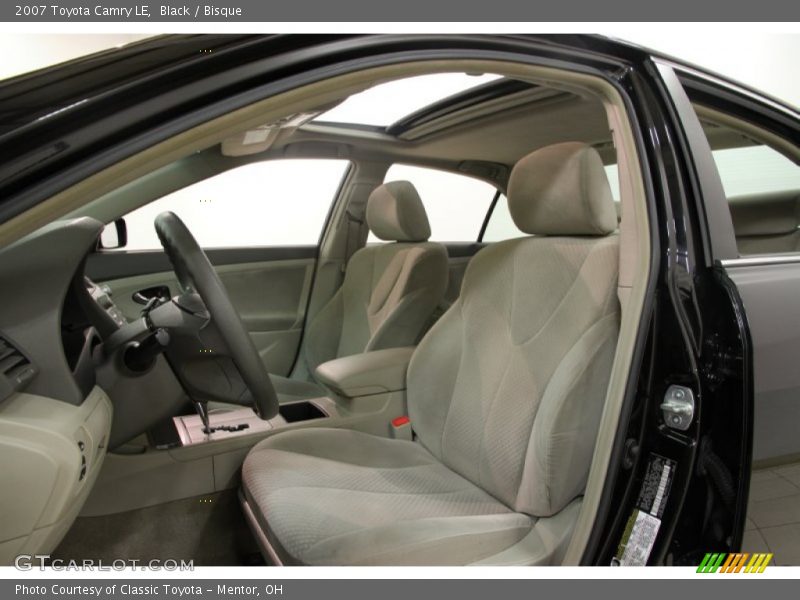 Black / Bisque 2007 Toyota Camry LE