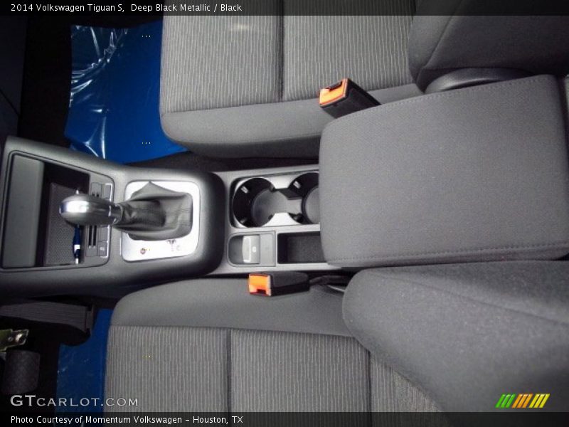 Deep Black Metallic / Black 2014 Volkswagen Tiguan S