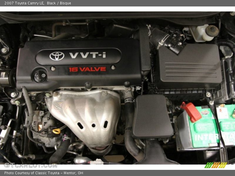 Black / Bisque 2007 Toyota Camry LE