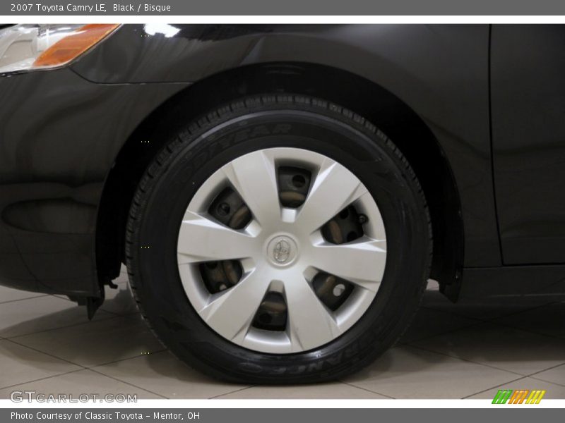 Black / Bisque 2007 Toyota Camry LE