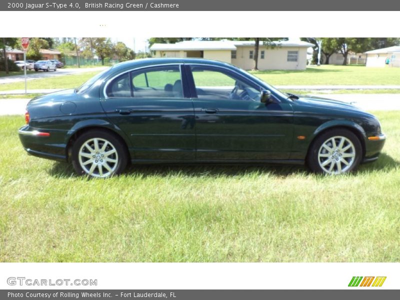 British Racing Green / Cashmere 2000 Jaguar S-Type 4.0