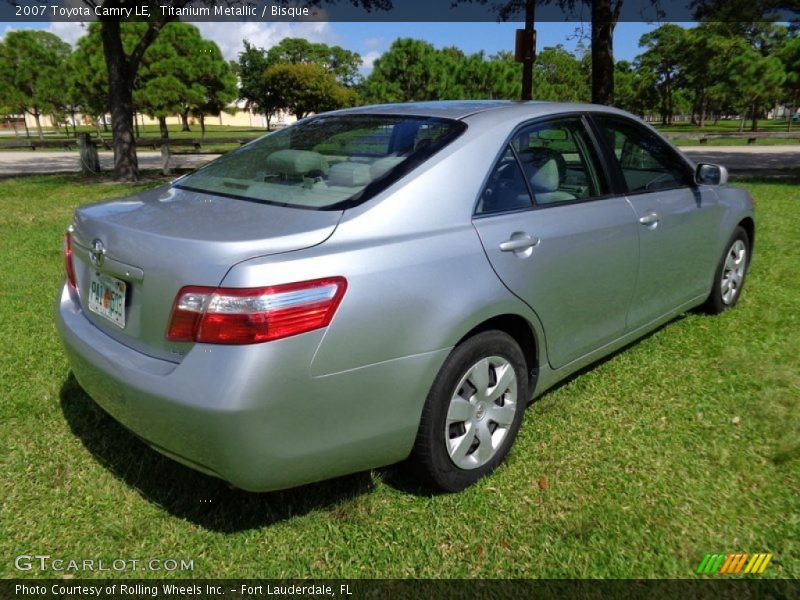 Titanium Metallic / Bisque 2007 Toyota Camry LE