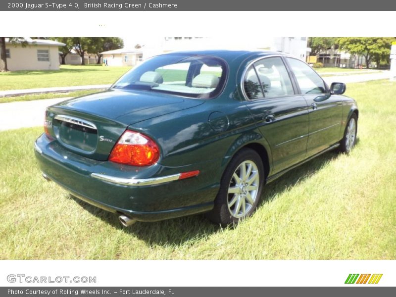 British Racing Green / Cashmere 2000 Jaguar S-Type 4.0