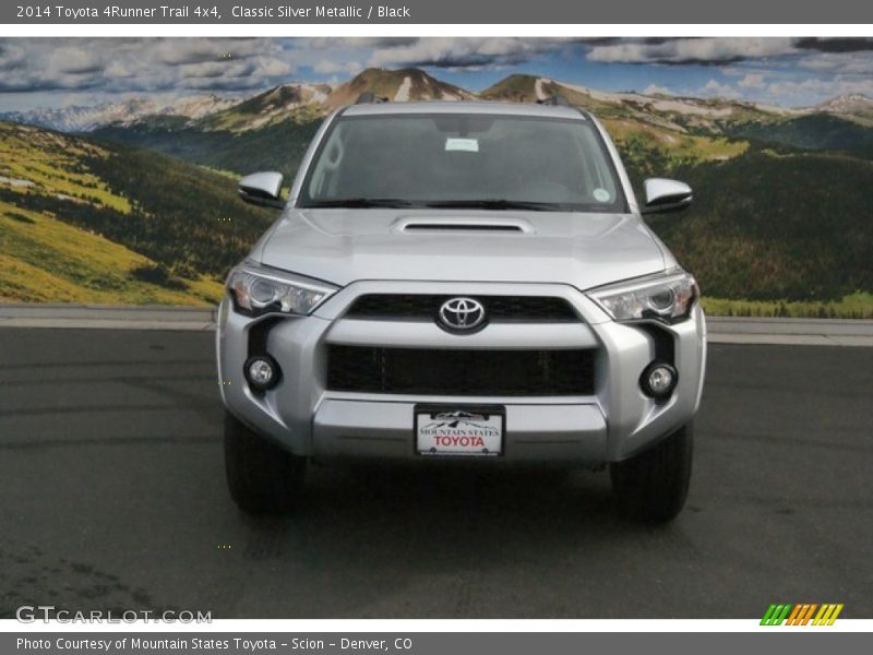 Classic Silver Metallic / Black 2014 Toyota 4Runner Trail 4x4
